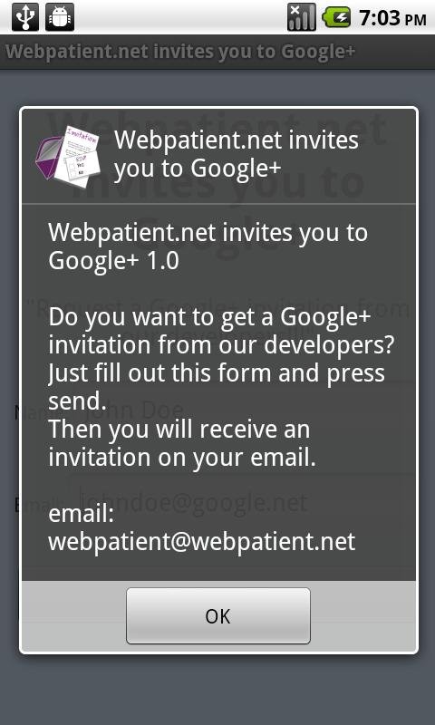 Webpatient.net &amp; Google+截图4