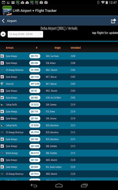 Doha Airport + Flight Tracker截图7