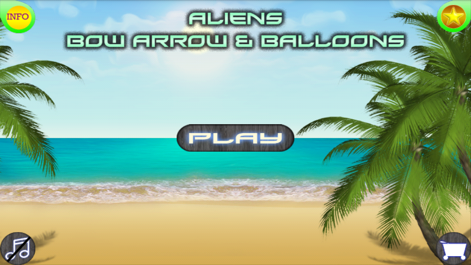 Aliens Bow Arrow & Balloons截图1
