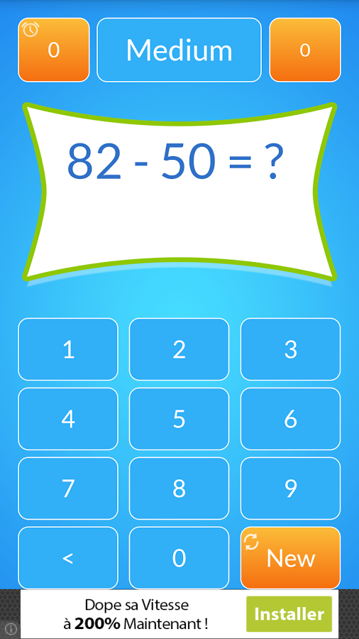 Calcul Mental Math Operation截图10