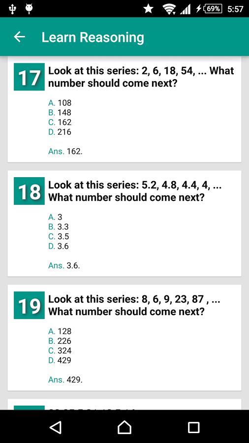 Reasoning Test截图11