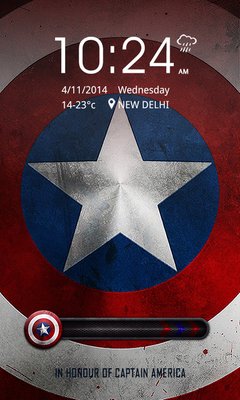 CLocker Winter Soldier Theme截图1