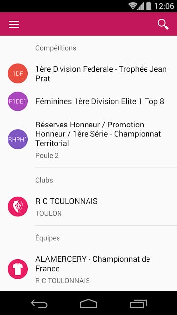 Le Rugby Pro &amp; Amateur截图8