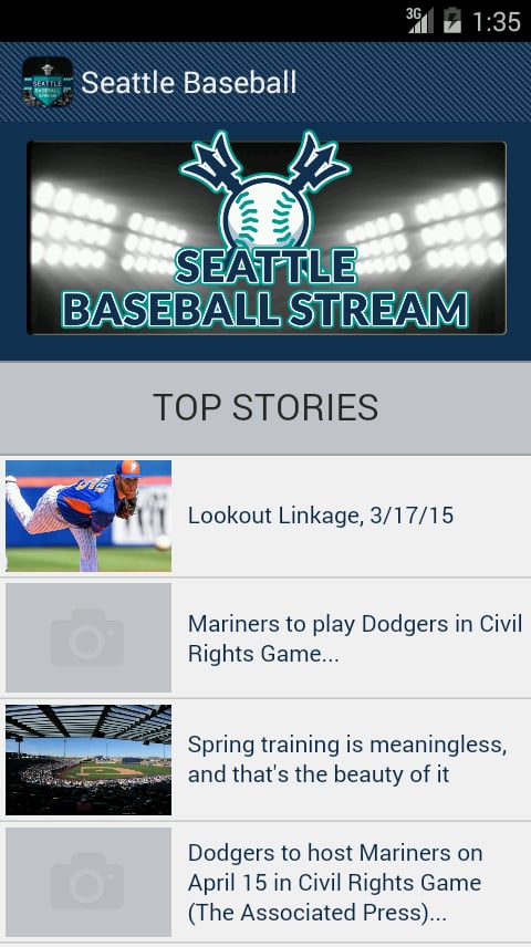 Seattle Baseball STREAM截图4