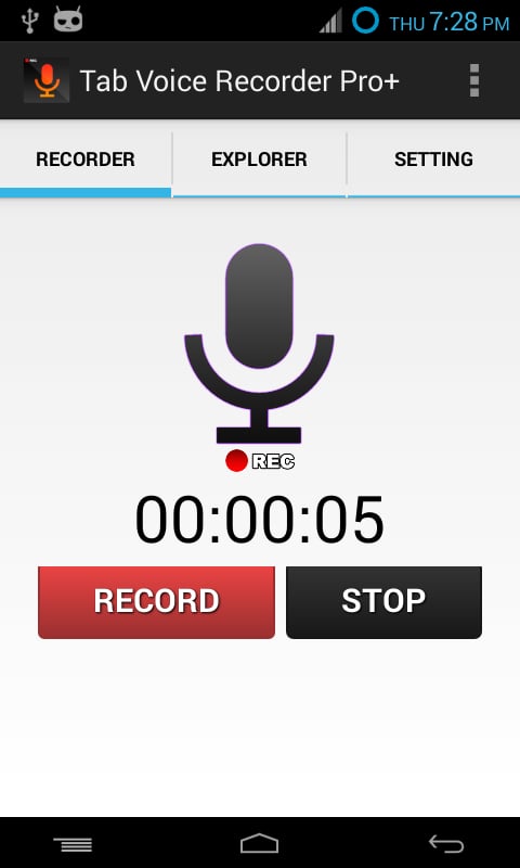 Tab Voice Recorder Pro+截图6