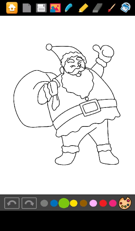 Coloring Games Santa Cla...截图10