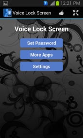 Voice Lock Screen截图2