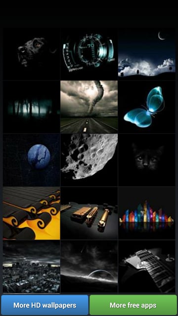 Black Theme HD Wallpapers截图6