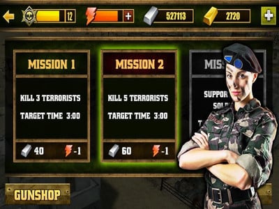 War Duty Sniper 3D截图2