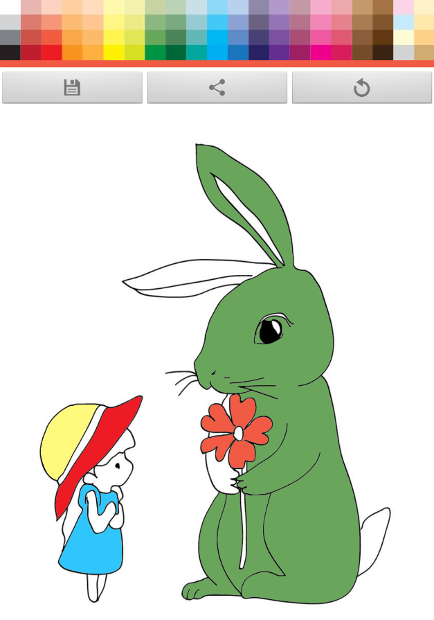 Rabbit Coloring截图2