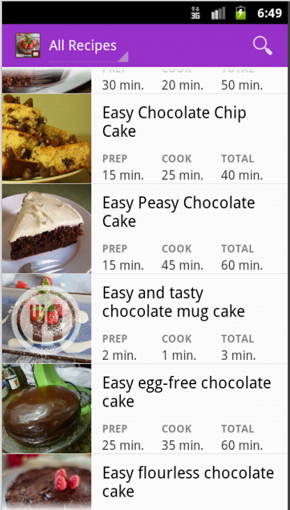 CocoCake : Easy Chocolate Cake截图3