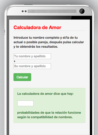 Calculadora de Amor截图1