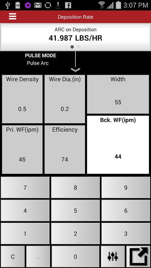 AMI Welding Calculator截图2