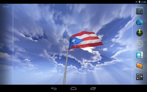 Real Puerto Rico Flag Live截图4