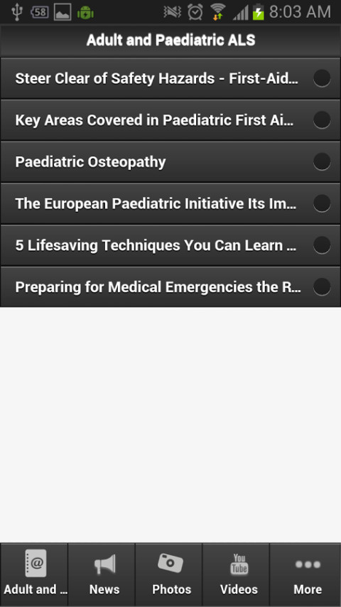 Adult and Paediatric ALS截图5