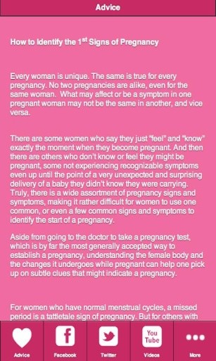 Pregnancy Pro Baby Advice截图1