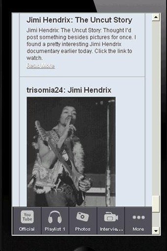 Jimi Hendrix Fans App截图1