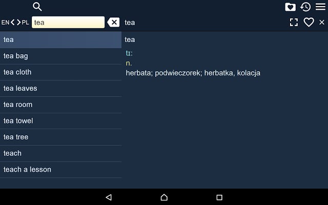 English Polish Dictionary Free截图4