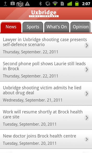 Uxbridge Times-Journal截图1