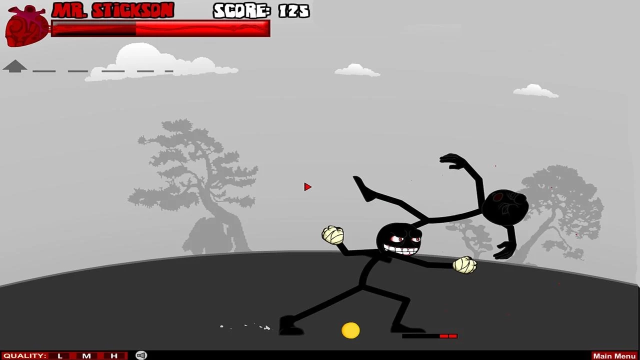 Crazy Killing - stickman fight截图2