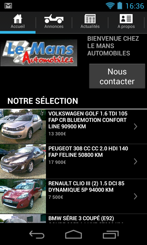 Le Mans Automobiles截图1