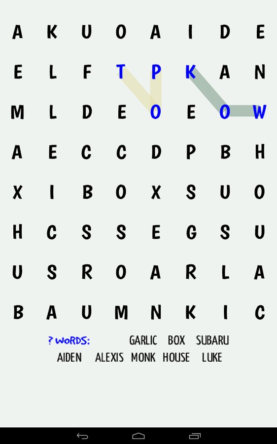 Twisty Word Search 2截图1