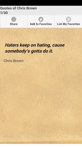 Quotes of Chris Brown截图1