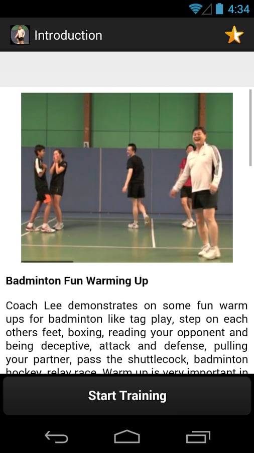 Badminton Fun Warming Up截图6