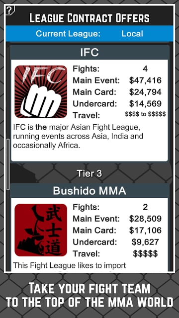 MMA Manager Free截图5