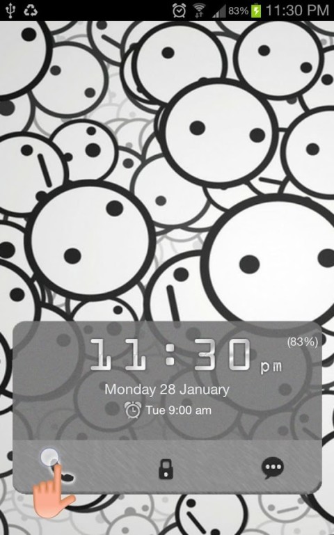 Cute Smileys Go Locker Theme截图4