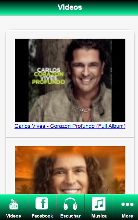 Carlos Vives Mx截图3