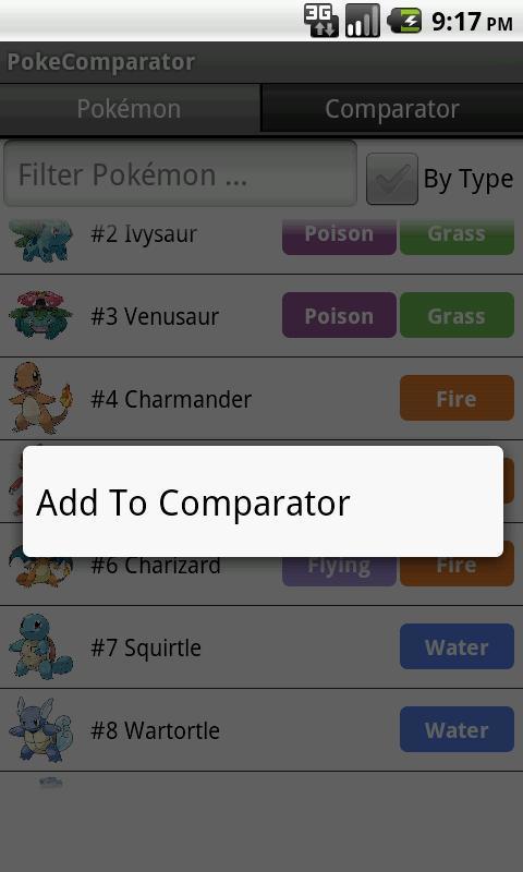 Pokémon Comparator截图6