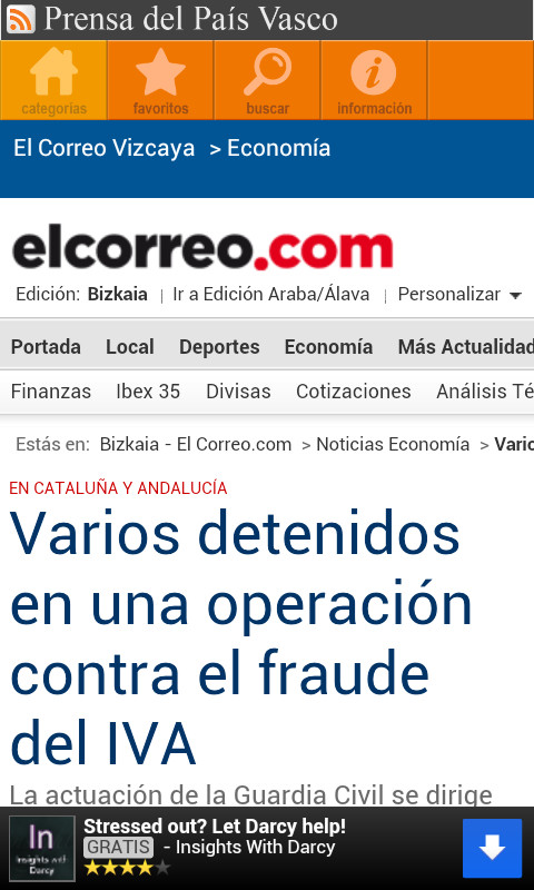 Prensa País Vasco截图4