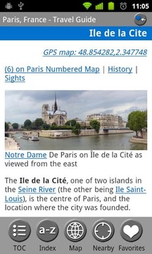 Paris, France - Free Guide截图
