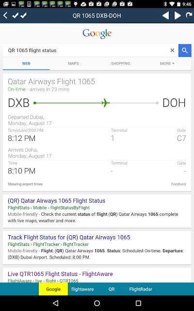 Doha Airport + Flight Tracker截图8