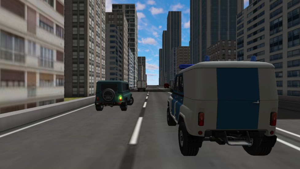 UAZ Police Traffic Pursuit 3D截图5