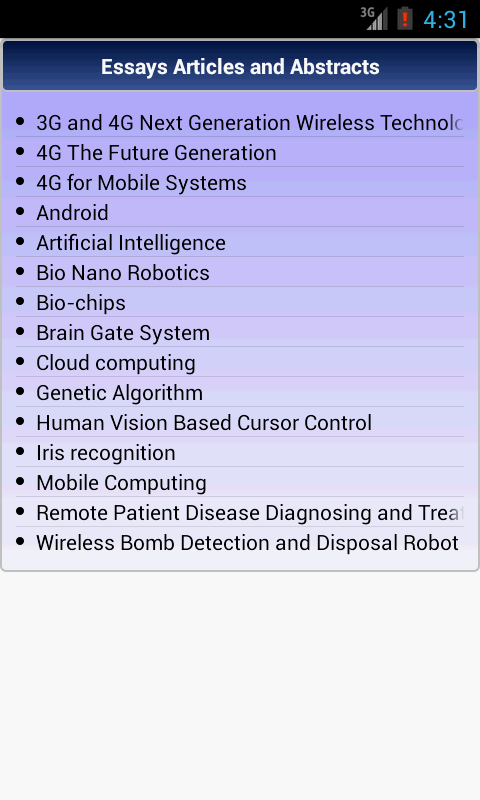 Essays, Articles & Abstracts截图9