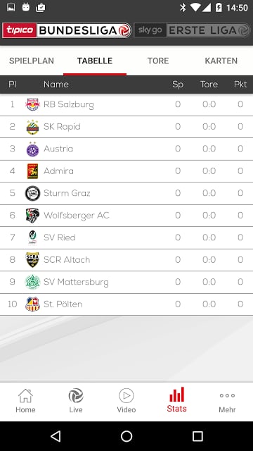 Fu&szlig;ball-Bundesliga截图9