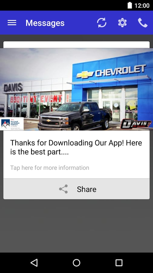 Davis Chevrolet DealerAp...截图4