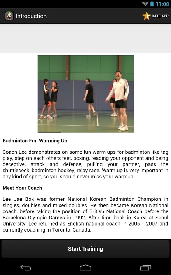 Badminton Fun Warming Up截图5