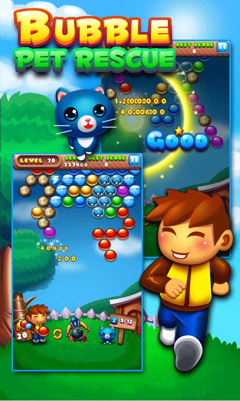 Bubble Pet Rescue截图1