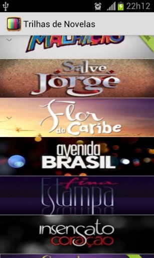 Trilhas Sonoras de Novelas截图1