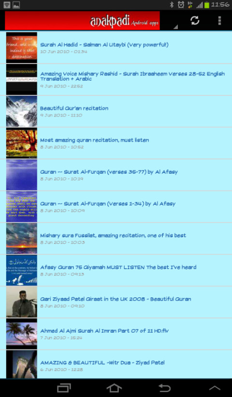 Al-Quran recitation HD截图3