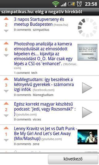 szimpatikus.hu olvas&oacute;截图3