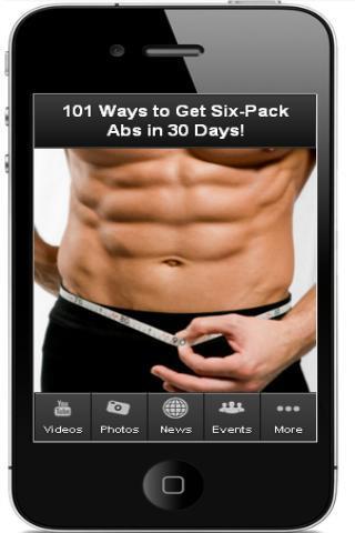 101 Ways to Get SixPack Abs in 30 Days截图2