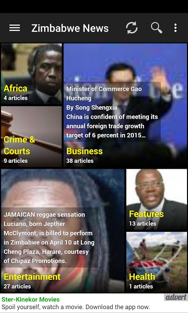 The Zimbabwe News截图1