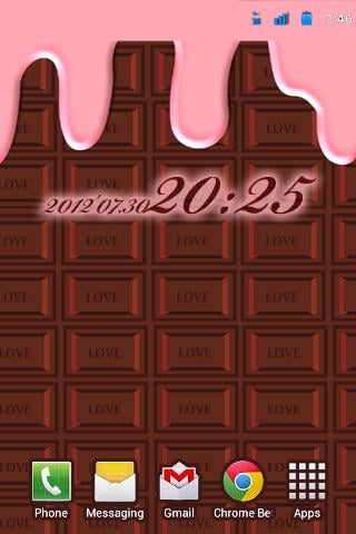 Wallpaper of chocolate　FREE截图2