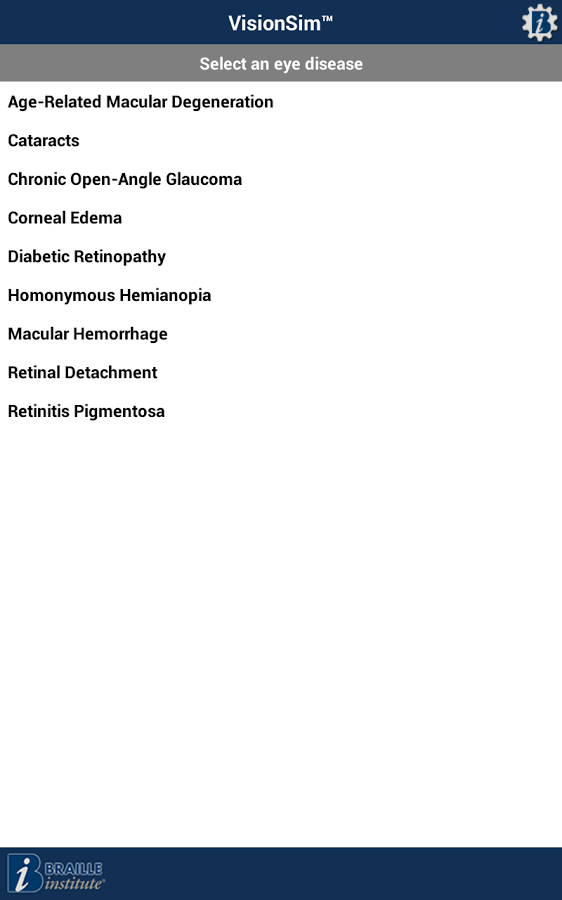 VisionSim by Braille Institute截图4
