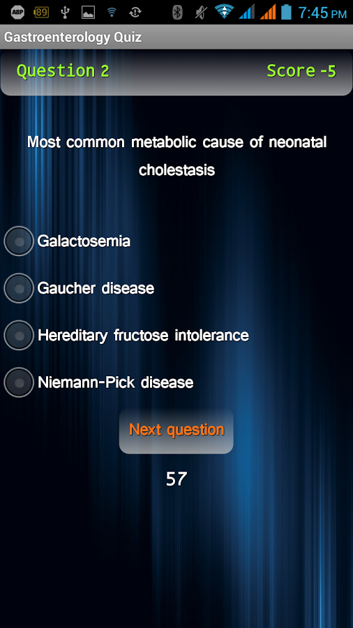 Gastroenterology Quiz截图2