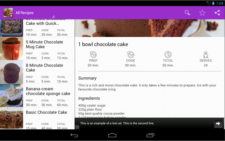 CocoCake : Easy Chocolate Cake截图2